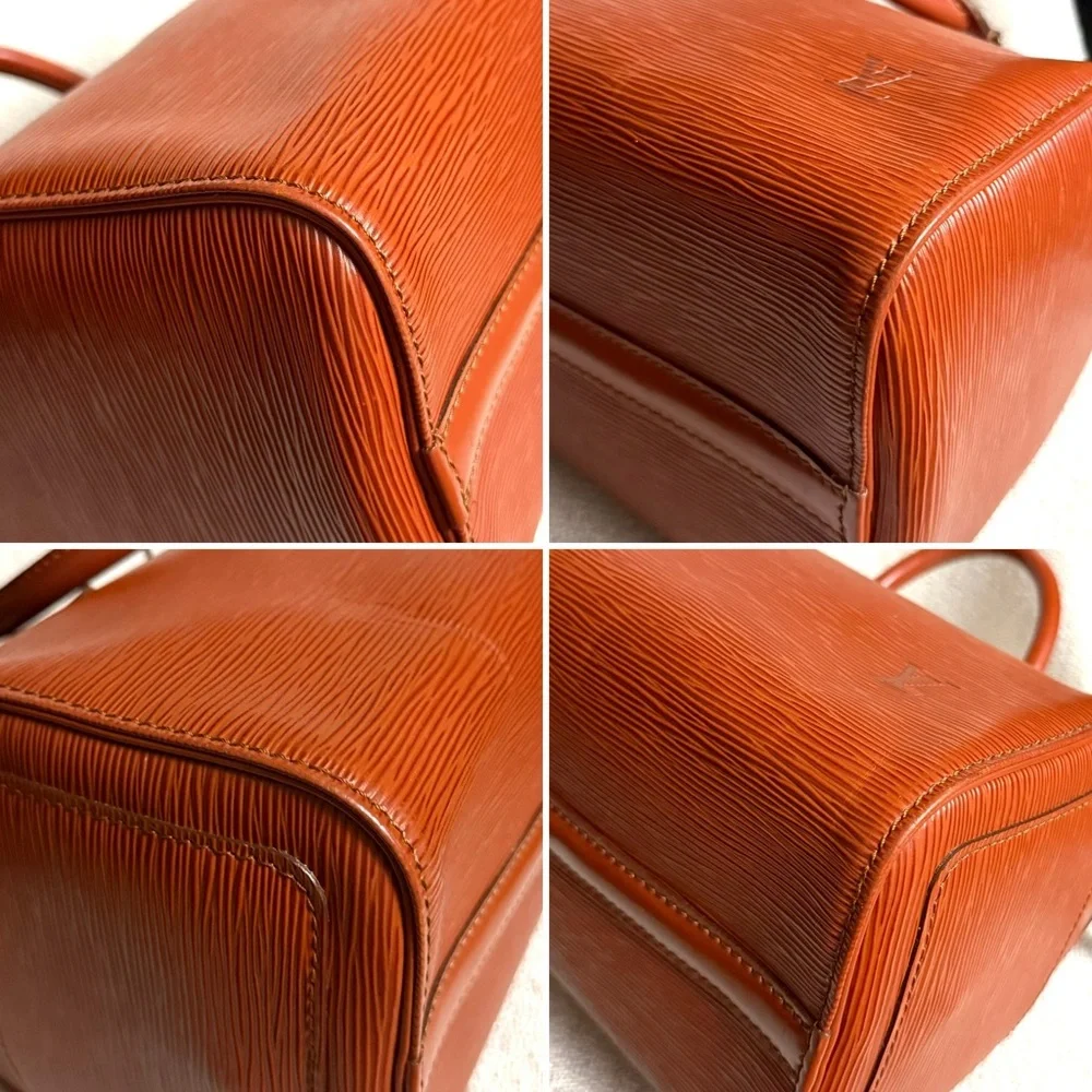 Authentic Louis Vuitton Kenya Speedy 25 bag brown Epi leather M43013